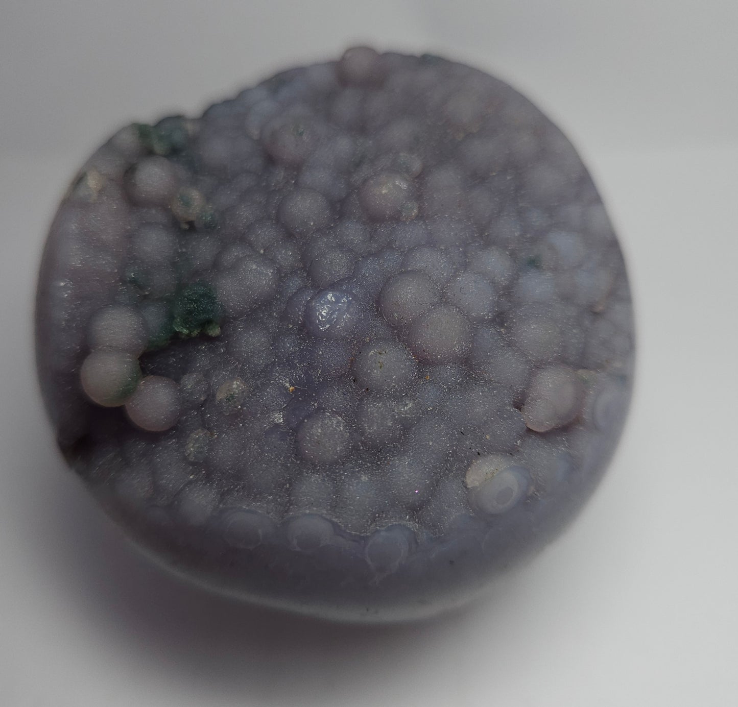 Grape agate sphere