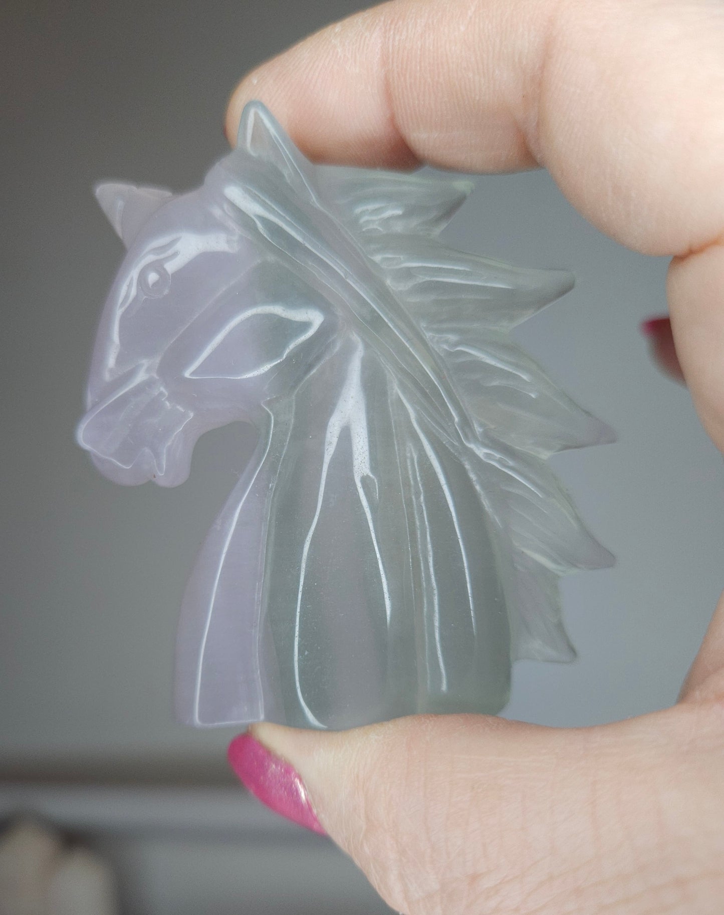 Lavender Fluorite Unicorn