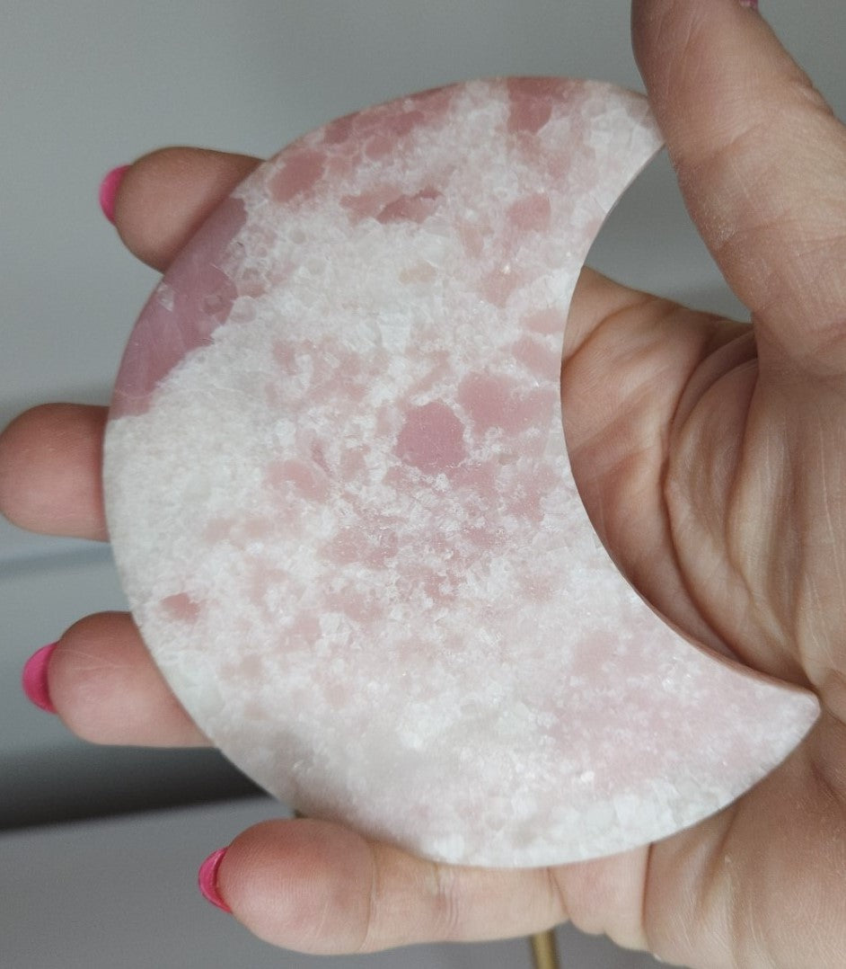 Pink Opal moon