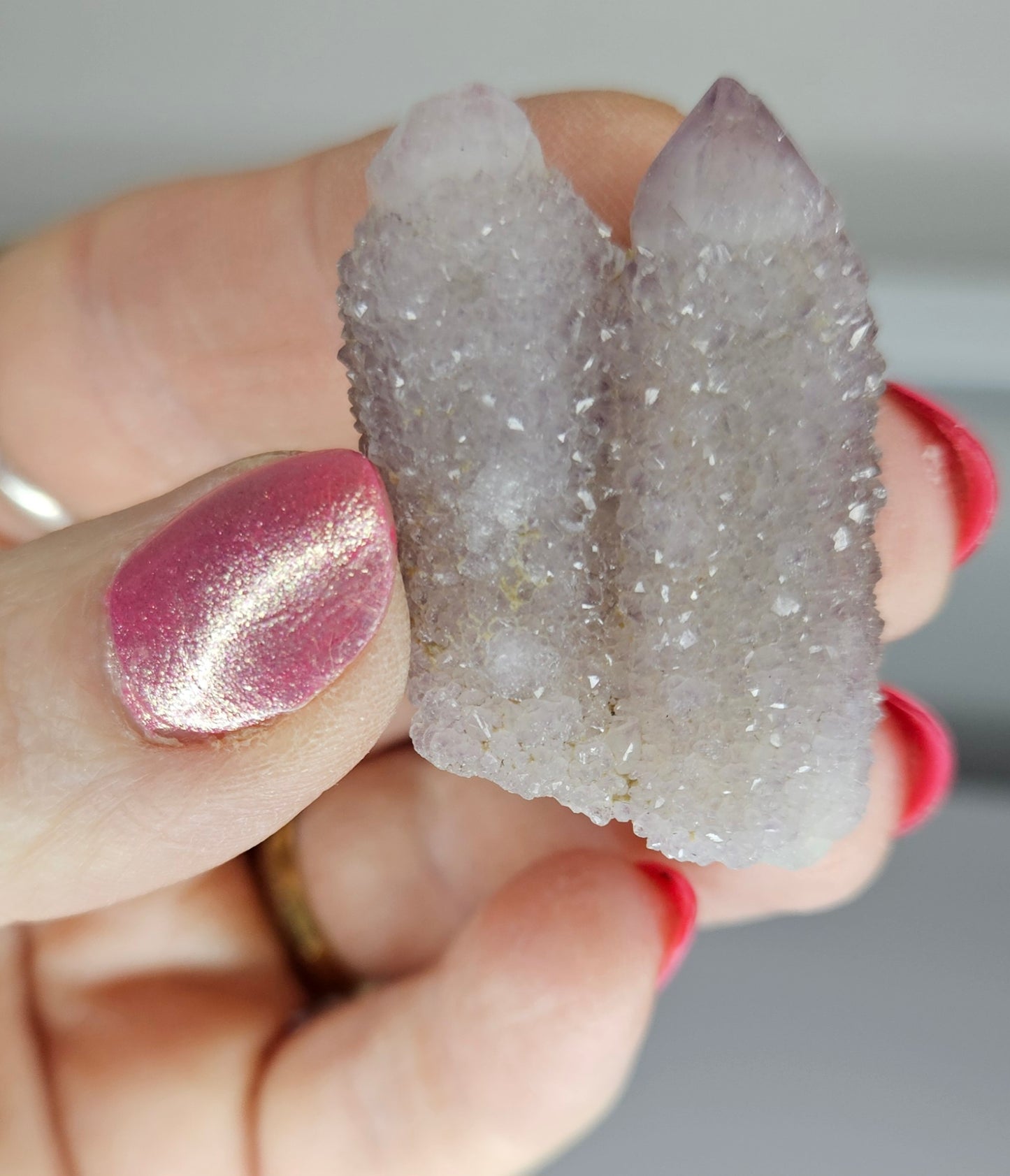 Purple spirit quartz