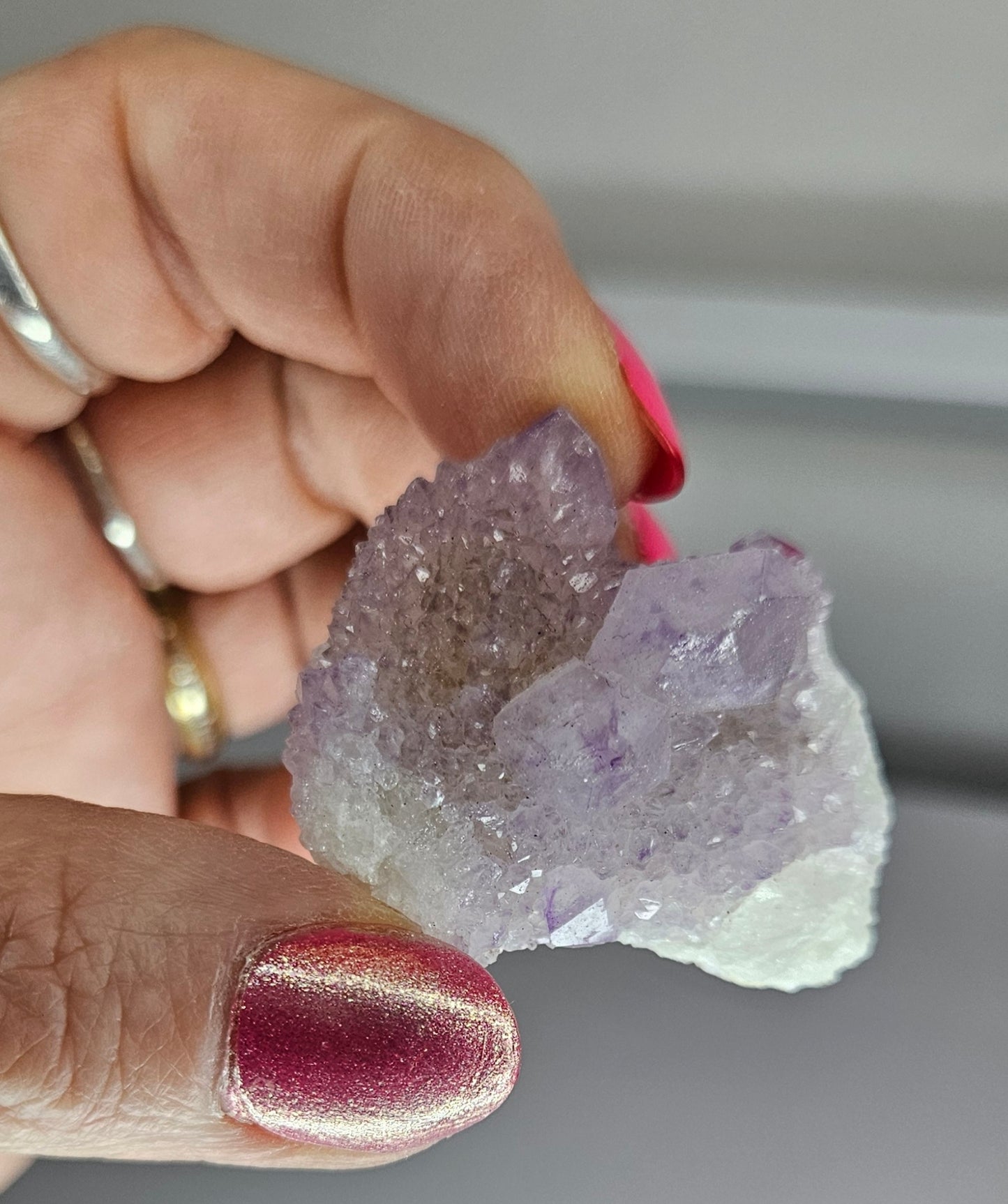 Purple spirit quartz