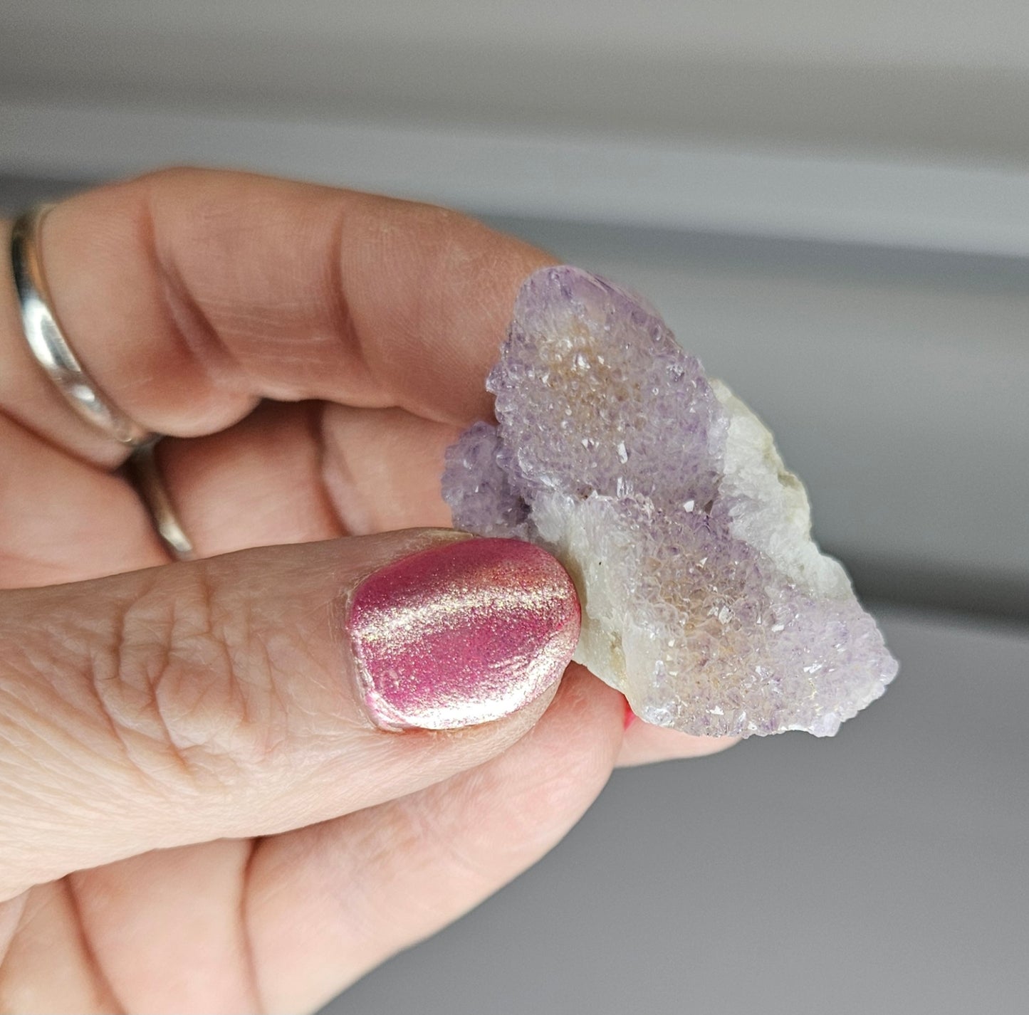 Purple spirit quartz