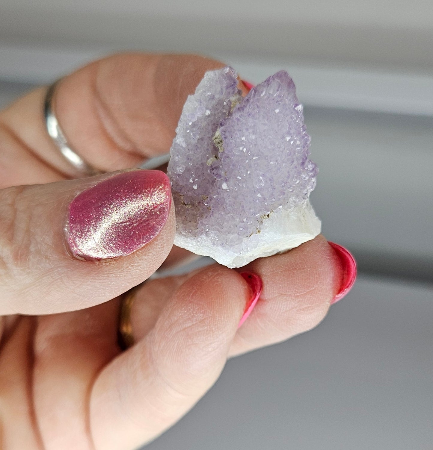 Purple spirit quartz