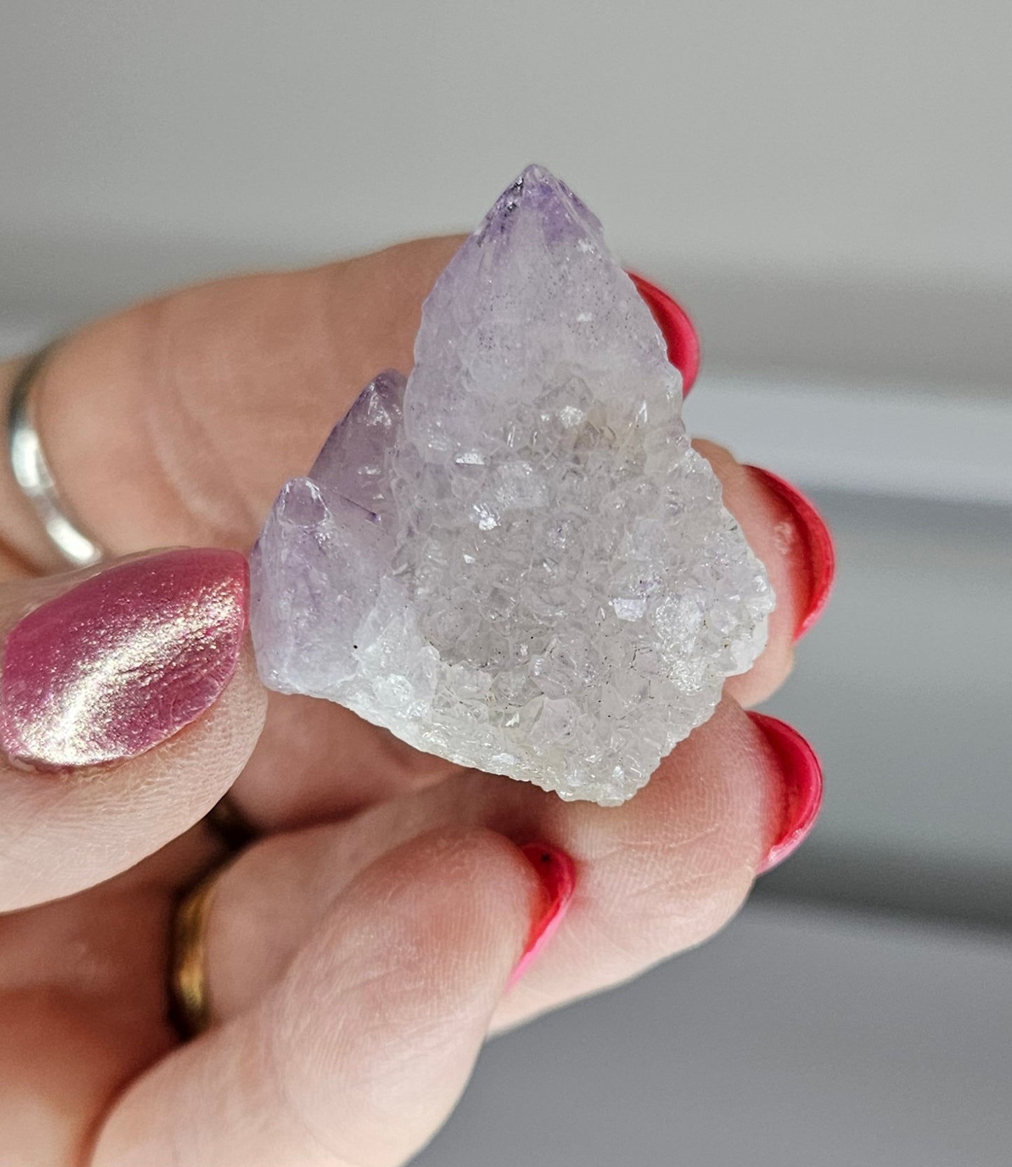 Purple spirit quartz