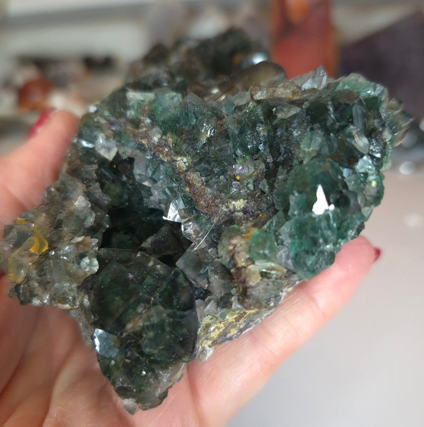 Namibian fluorite