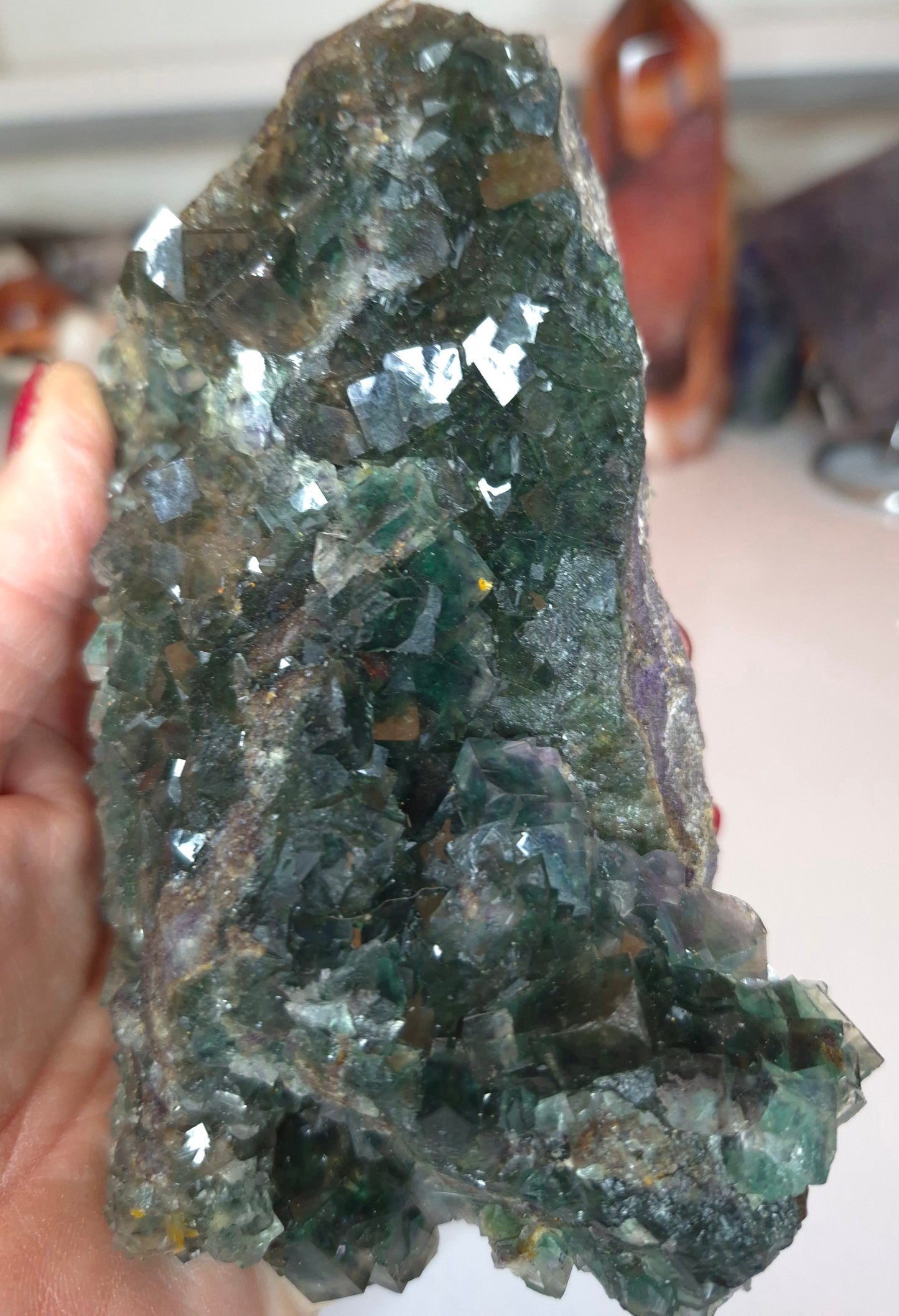 Namibian fluorite