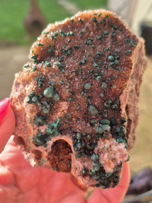 Malachite specimen