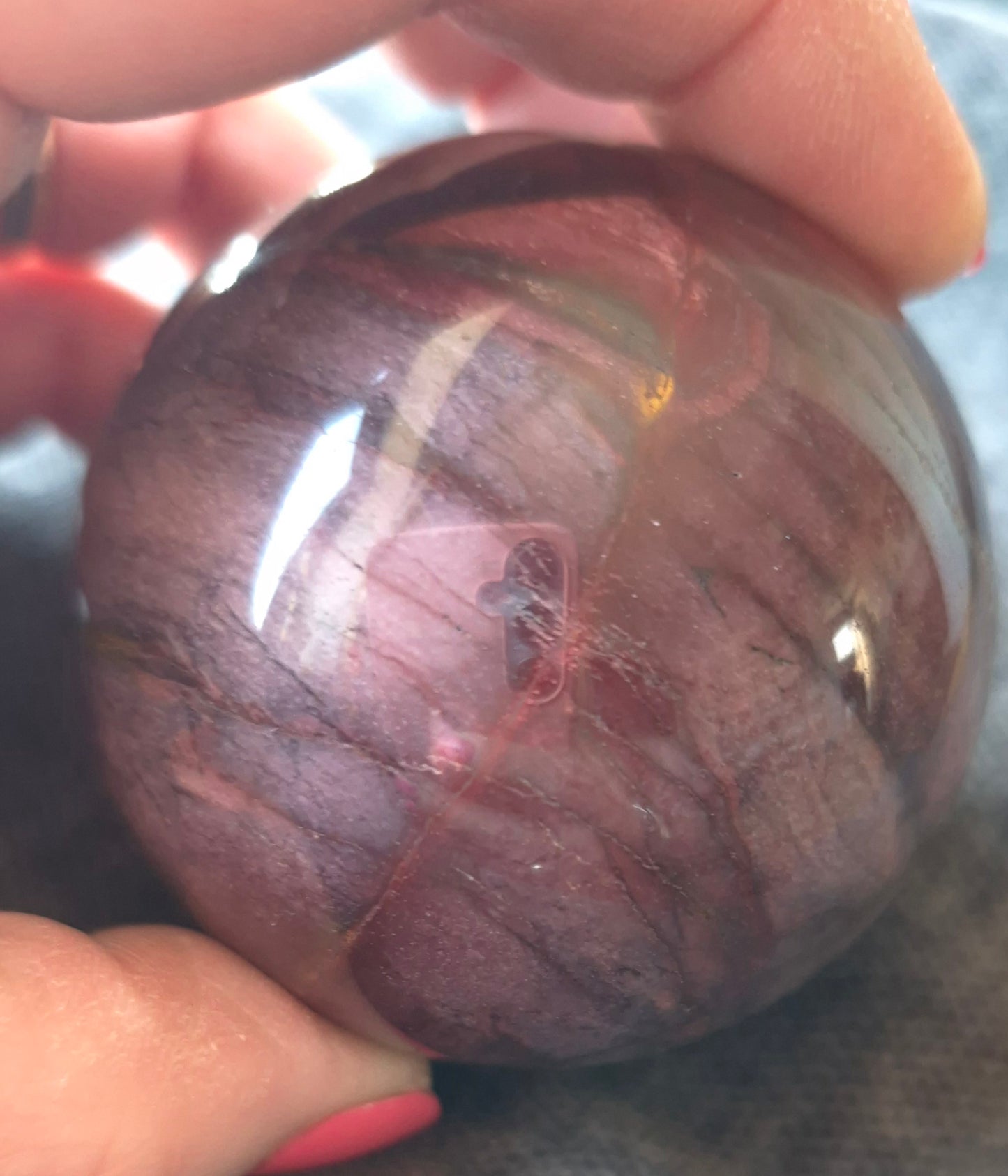 Mokaite sphere